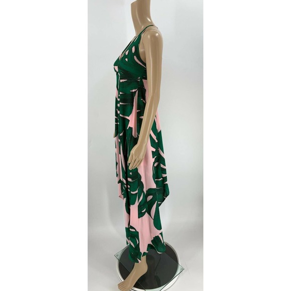 Express Womens Palm Leaf Maxi Dress Size 0 - Picture 5 of 9